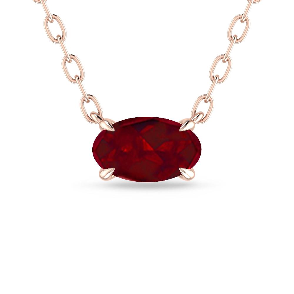 Rose Gold - Garnet