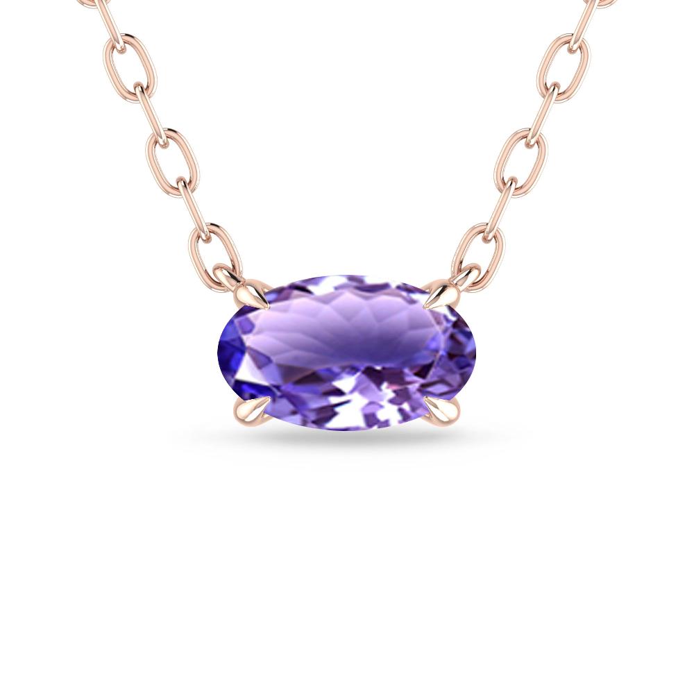 Rose Gold - Tanzanite