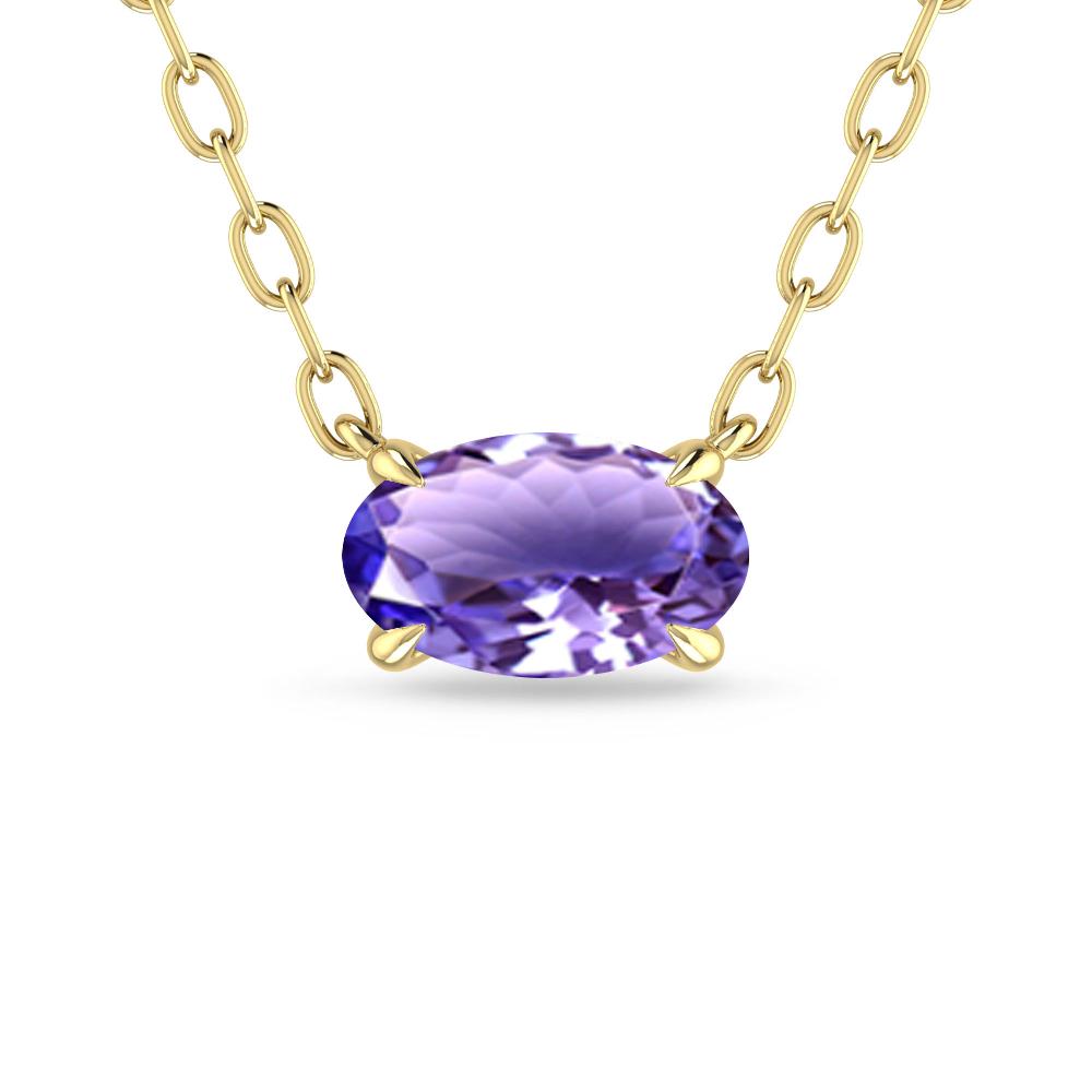 Yellow Gold - Tanzanite