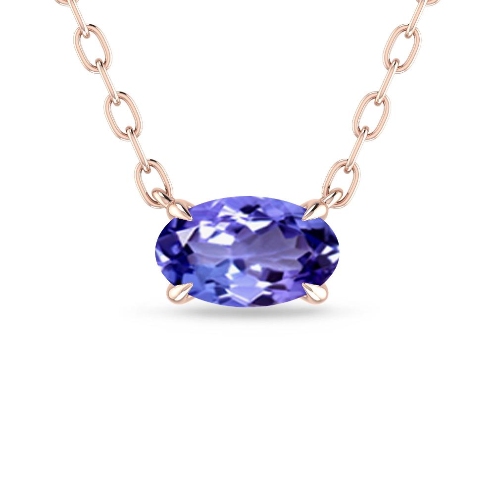 Rose Gold - Tanzanite