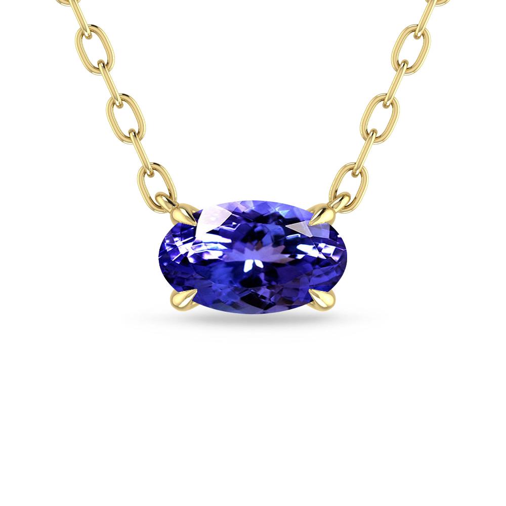 Yellow Gold - Tanzanite