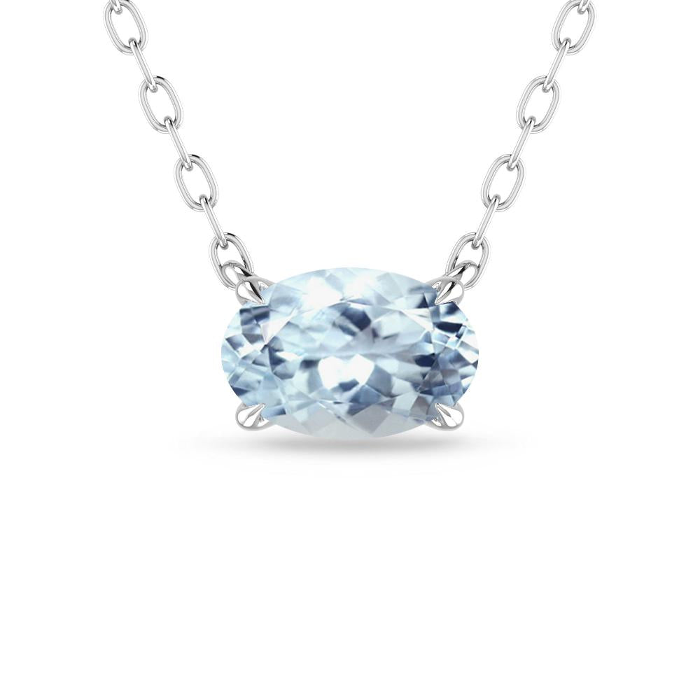 White Gold - Aquamarine
