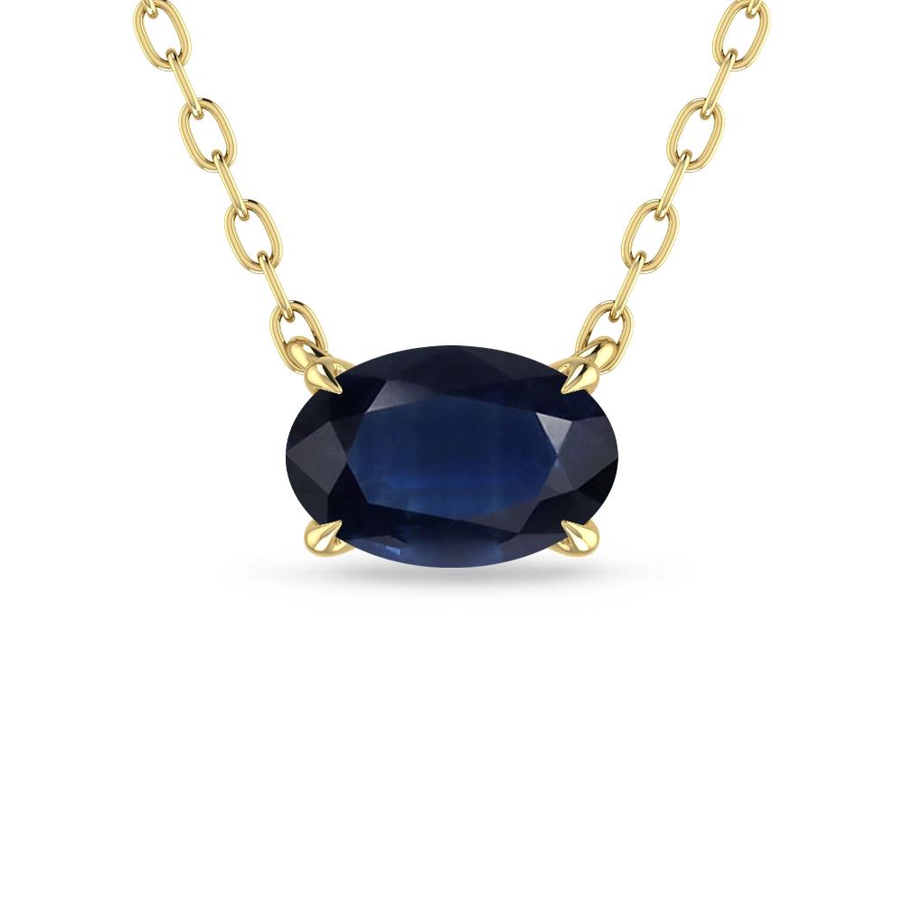 Yellow Gold - Sapphire