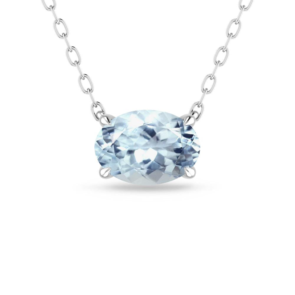White Gold - Aquamarine