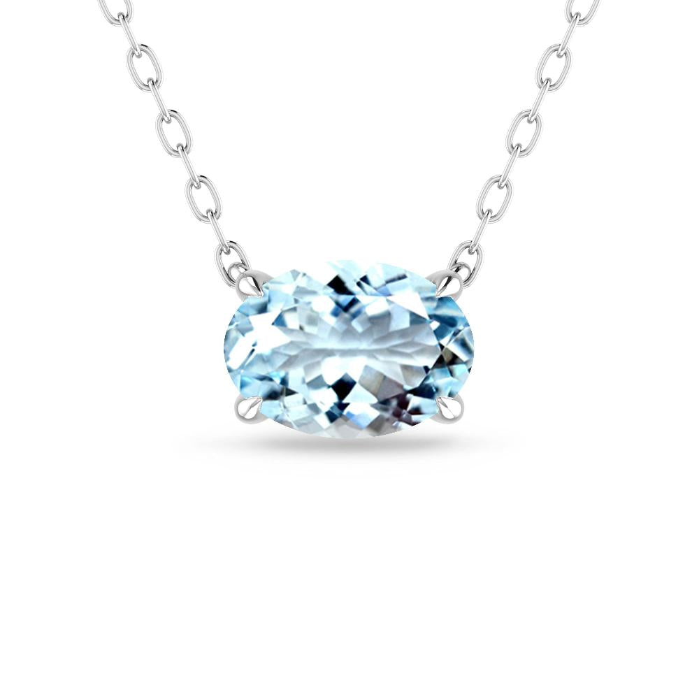 White Gold - Aquamarine