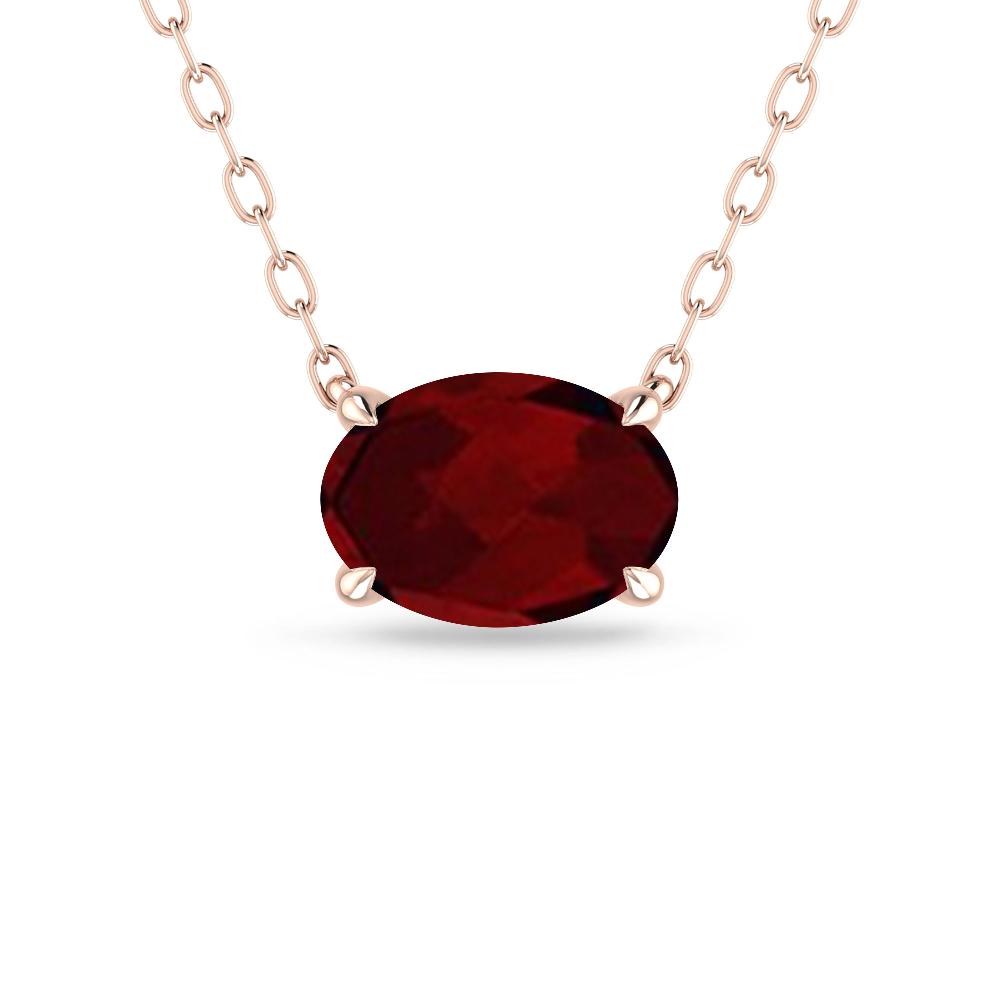 Rose Gold - Garnet