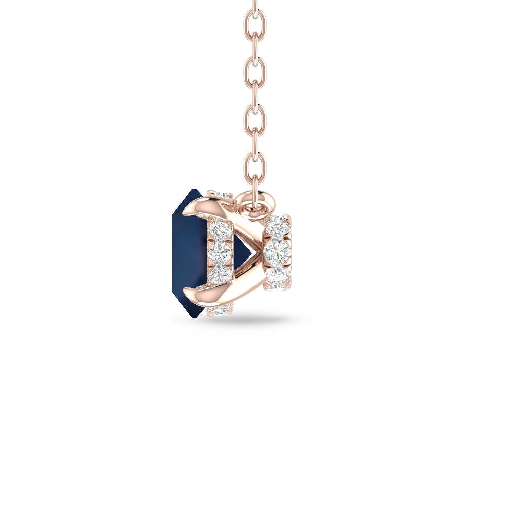 Rose Gold - Sapphire