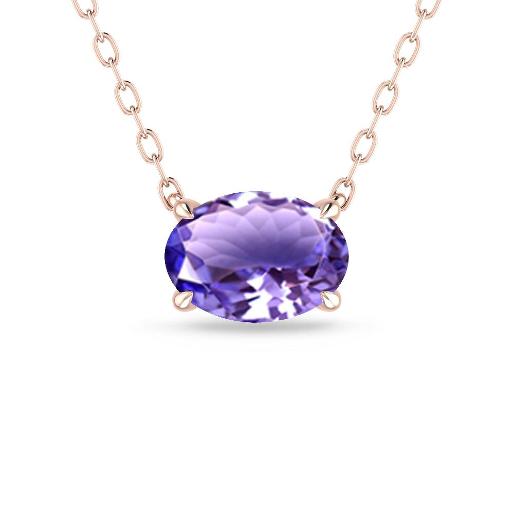 Rose Gold - Tanzanite