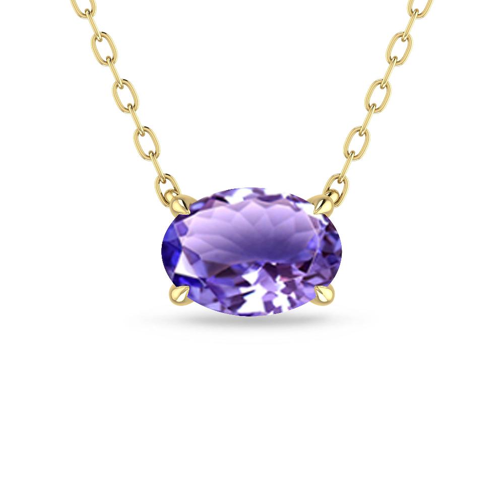Yellow Gold - Tanzanite