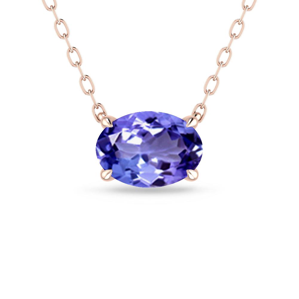 Rose Gold - Tanzanite