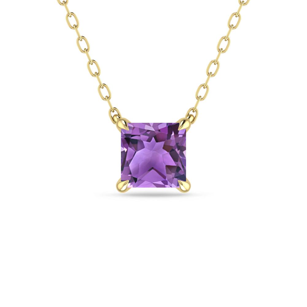 Yellow Gold - Amethyst
