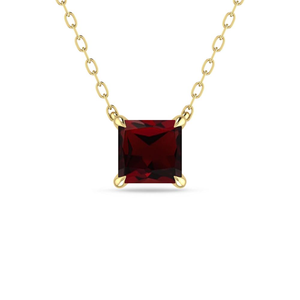 Yellow Gold - Garnet