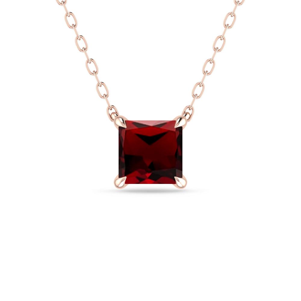 Rose Gold - Garnet
