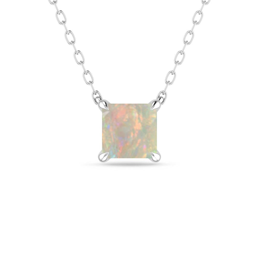 White Gold - Opal