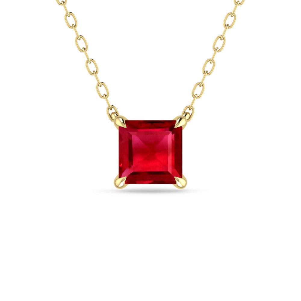 Yellow Gold - Ruby