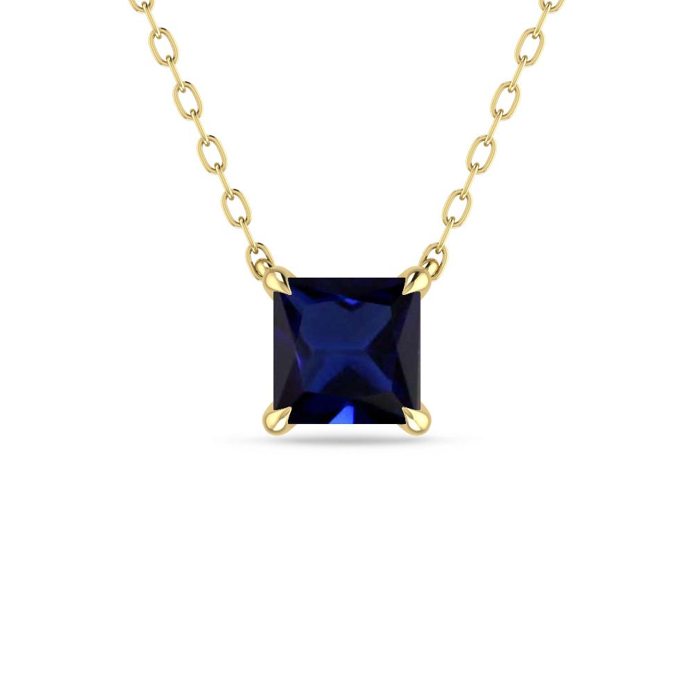 Yellow Gold - Sapphire