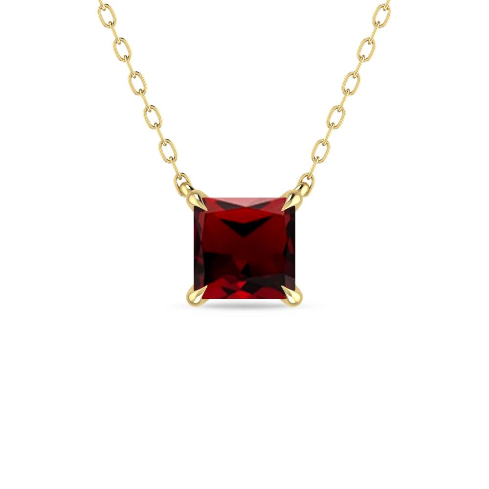 Yellow Gold - Garnet