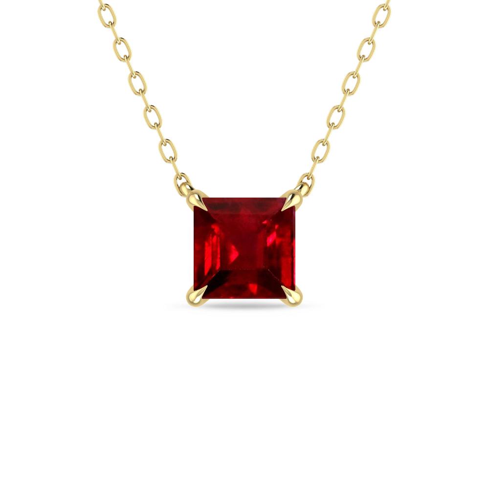 Yellow Gold - Ruby