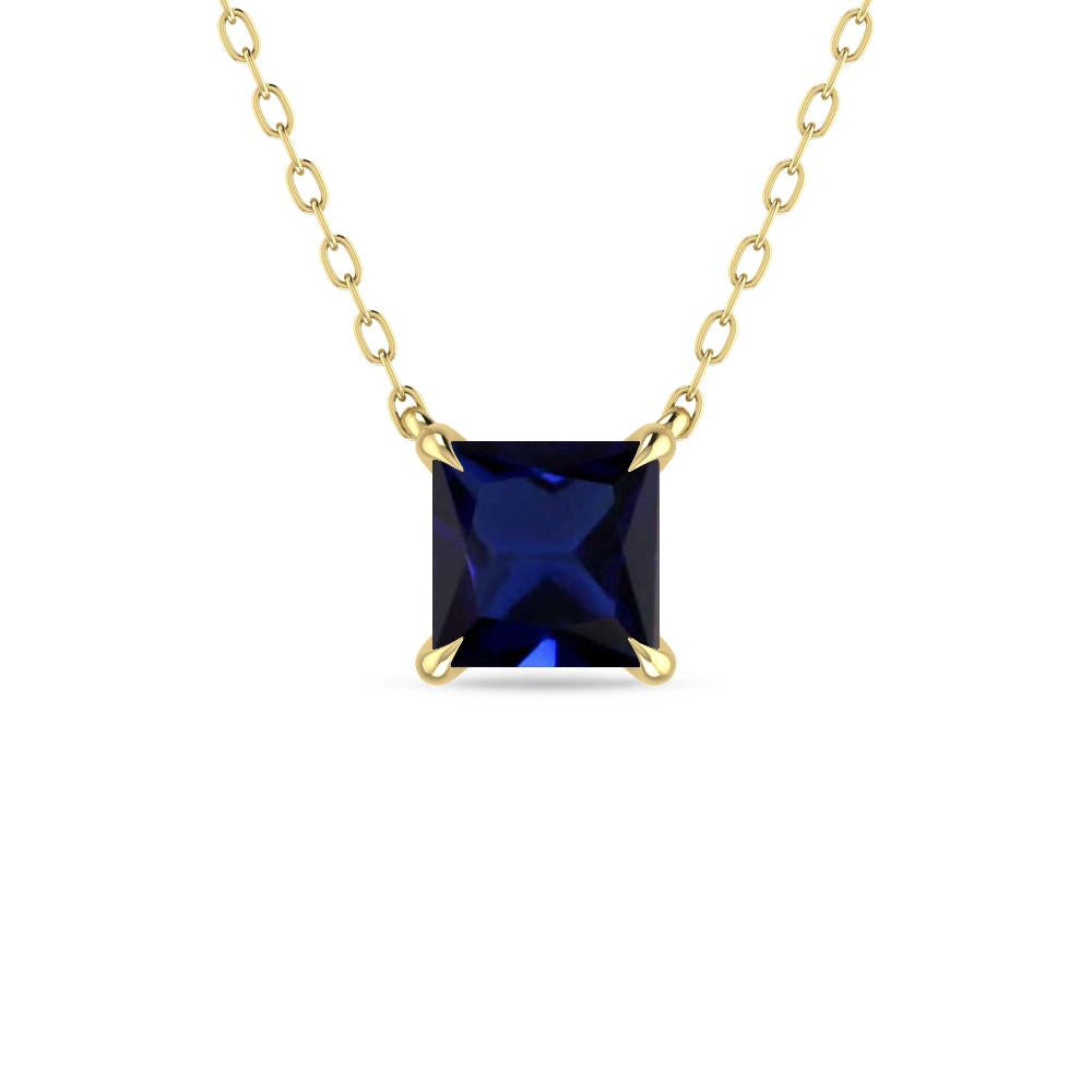 Yellow Gold - Sapphire