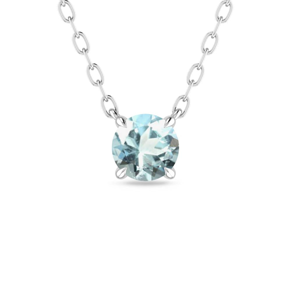 White Gold - Aquamarine