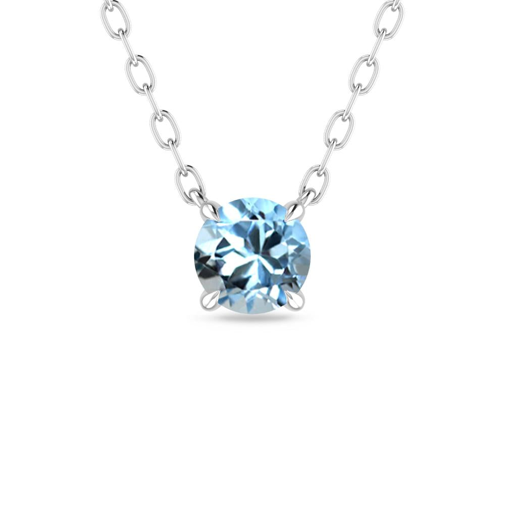 White Gold - Aquamarine