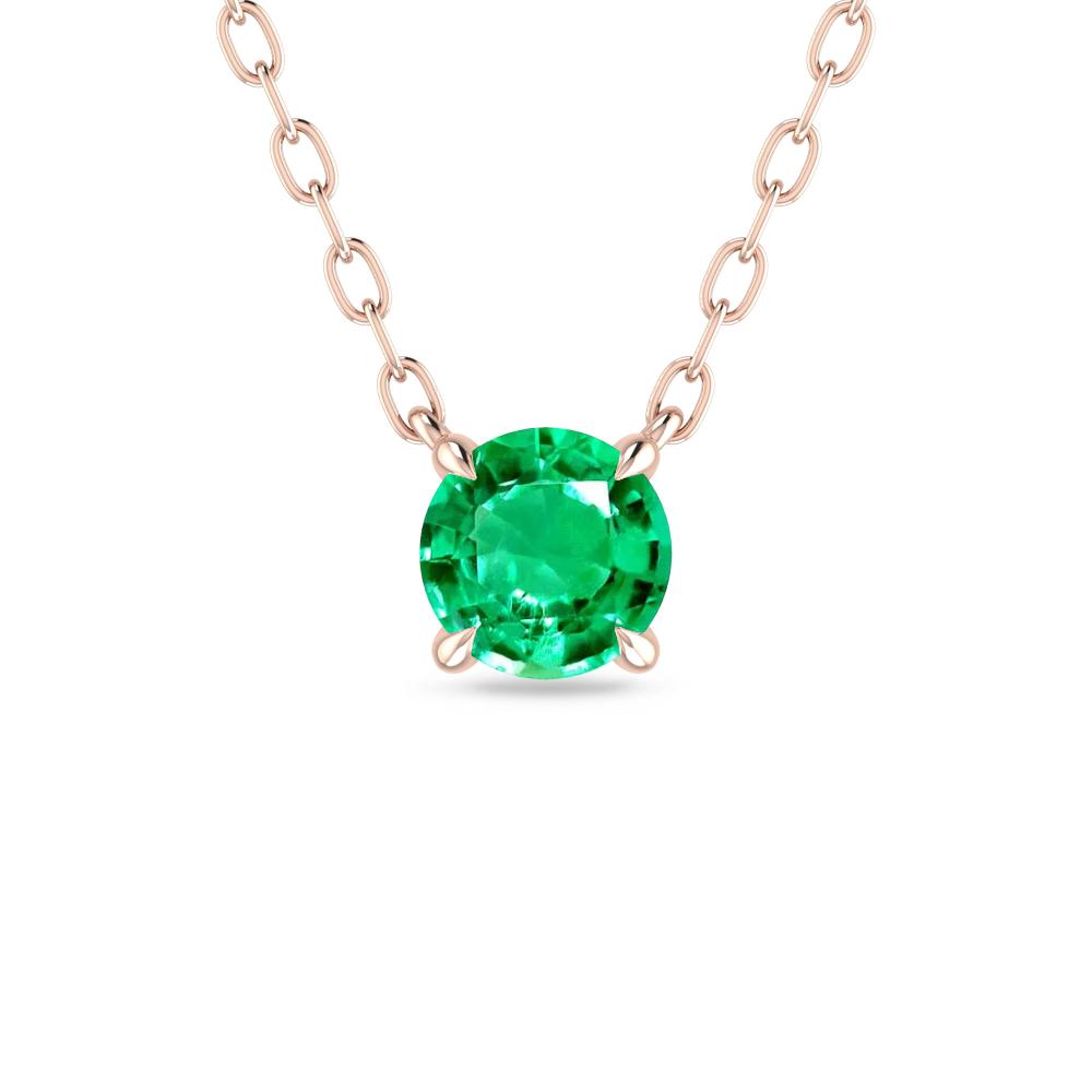 Rose Gold - Emerald