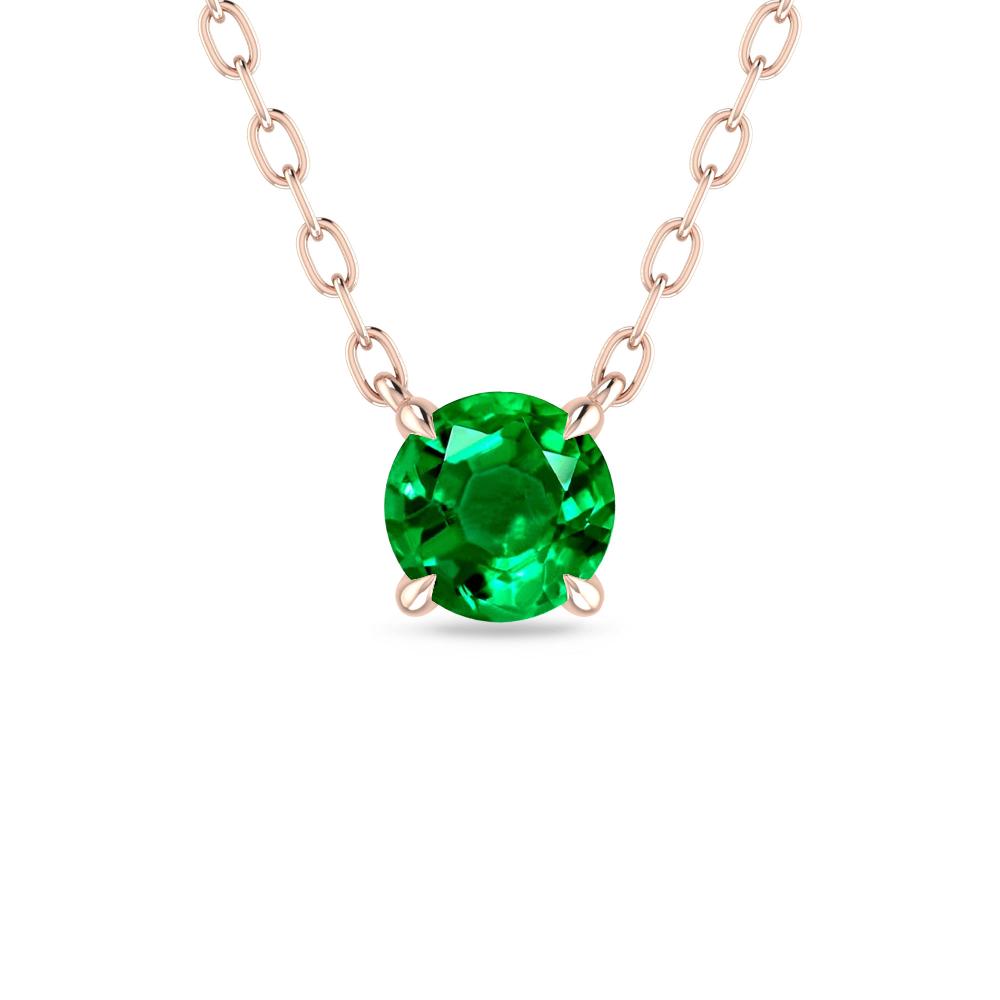Rose Gold - Emerald