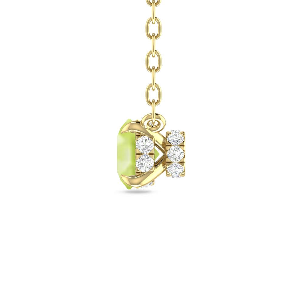 Yellow Gold - Peridot