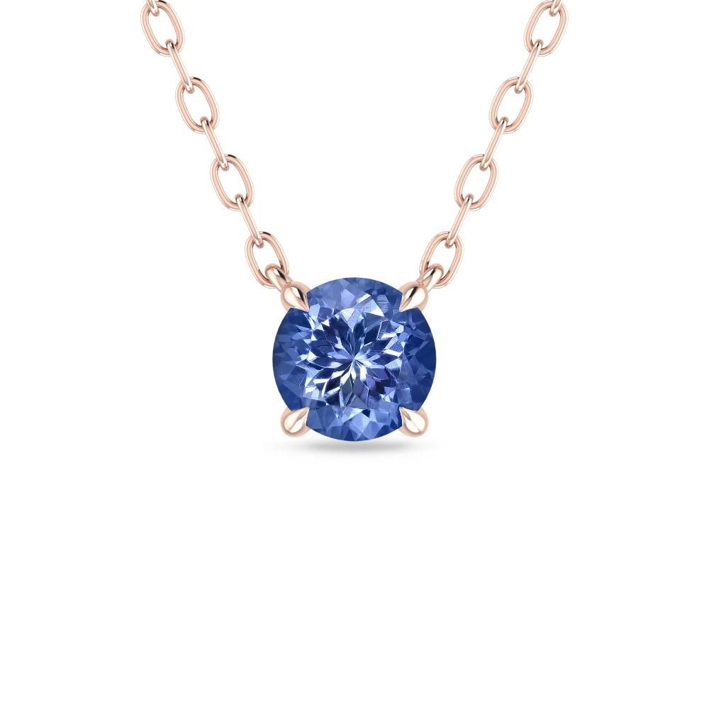 Rose Gold - Tanzanite
