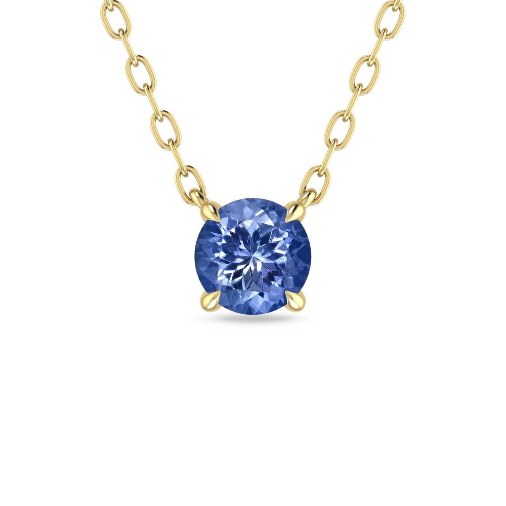 Yellow Gold - Tanzanite