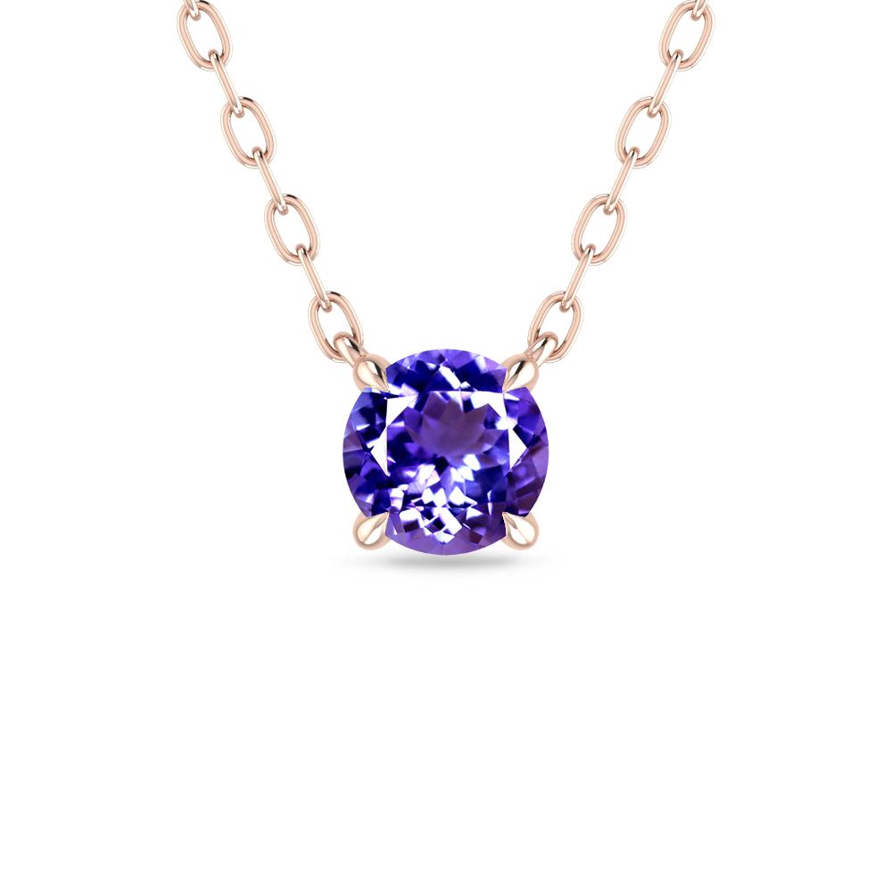 Rose Gold - Tanzanite
