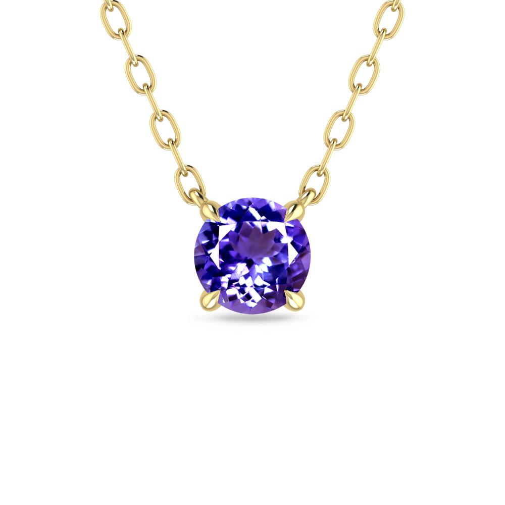 Yellow Gold - Tanzanite