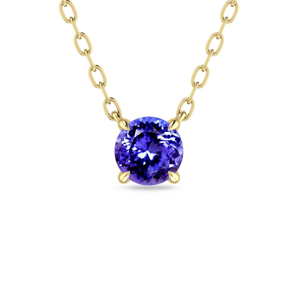 Yellow Gold - Tanzanite