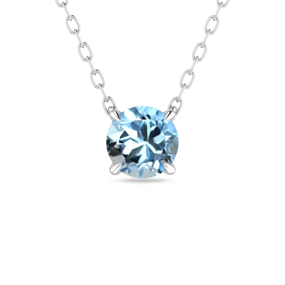 White Gold - Aquamarine