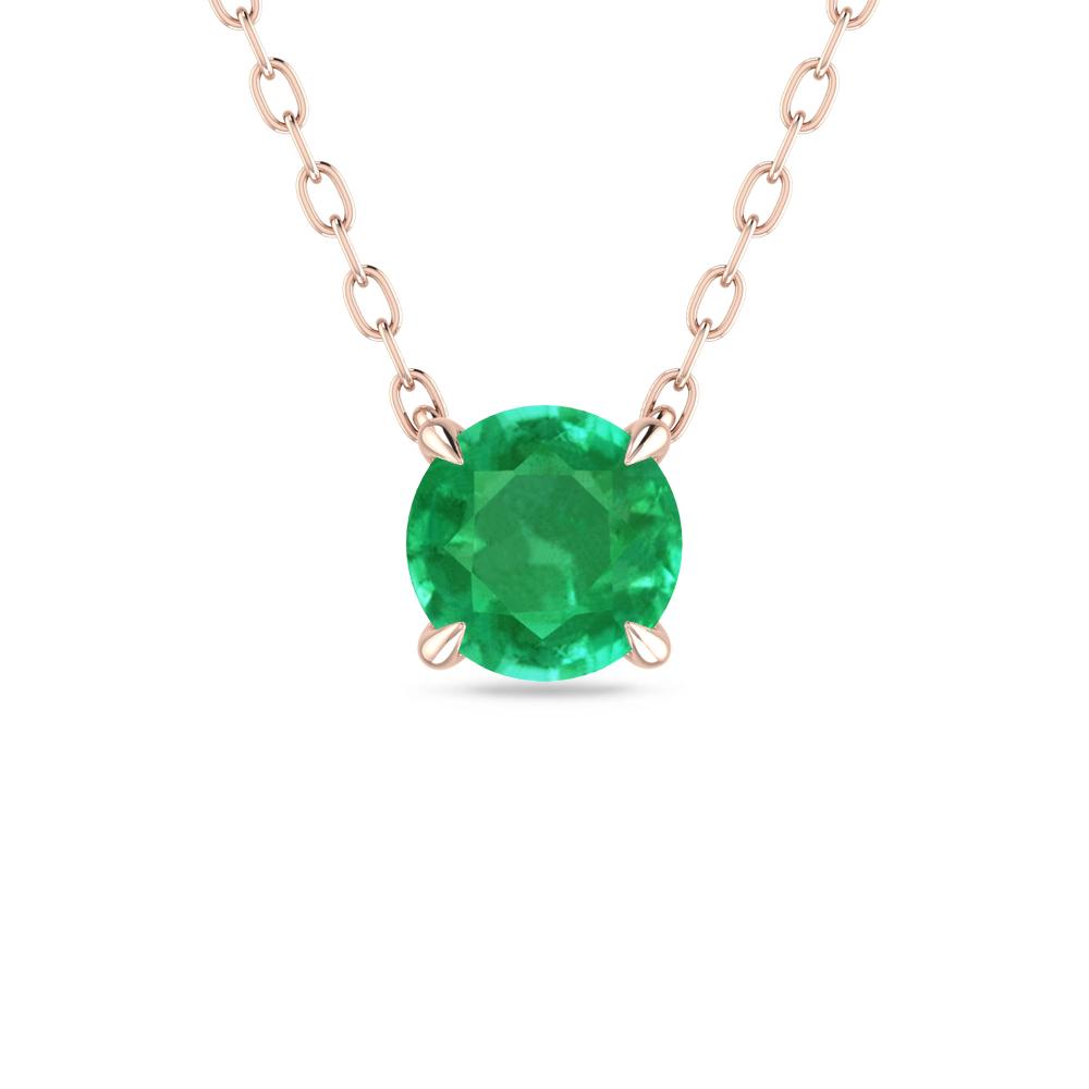 Rose Gold - Emerald