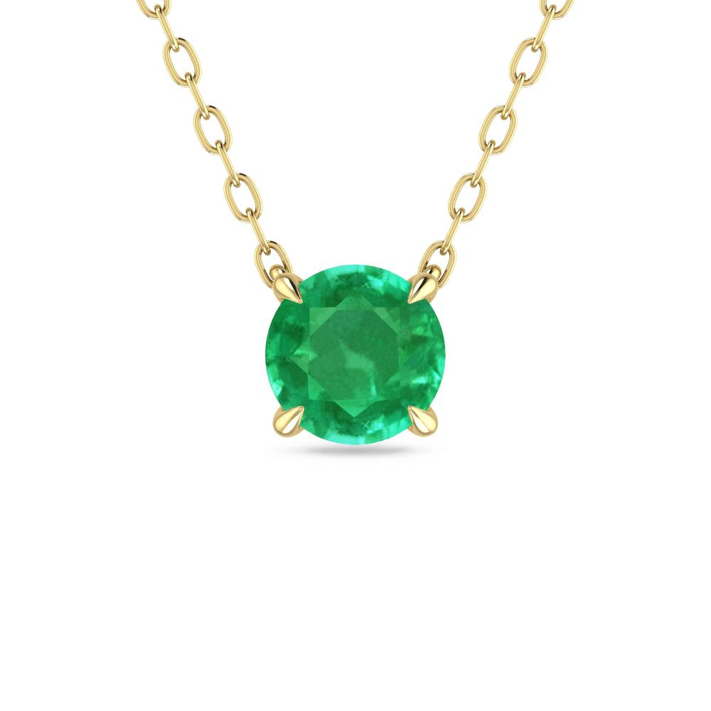 Yellow Gold - Emerald
