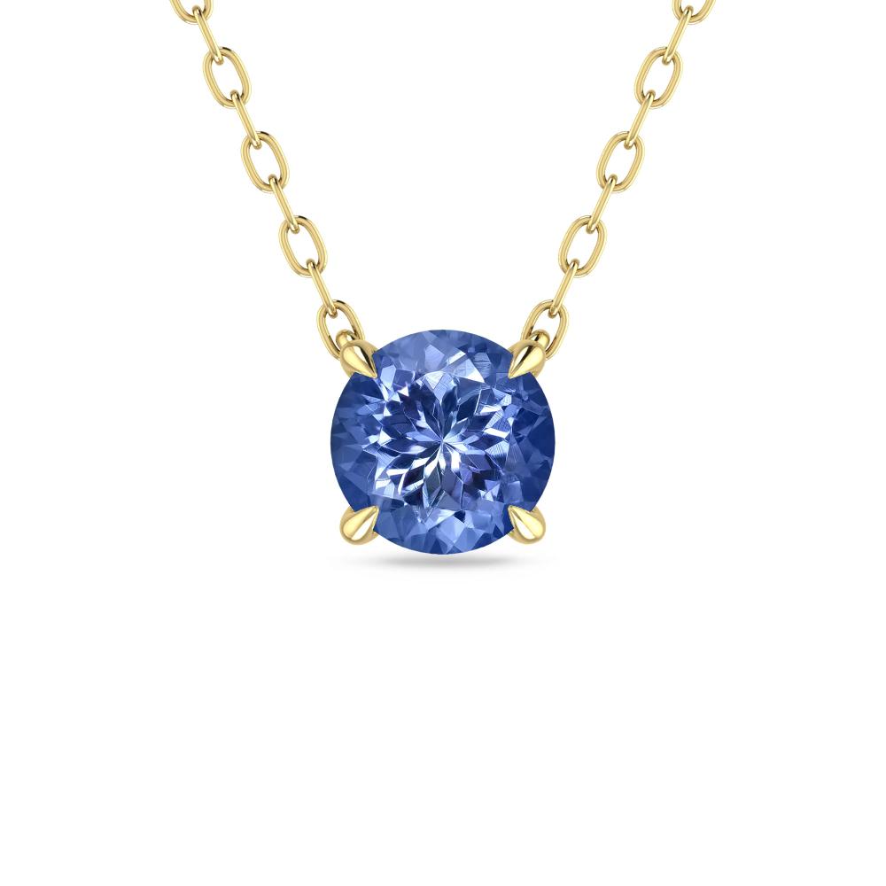 Yellow Gold - Tanzanite