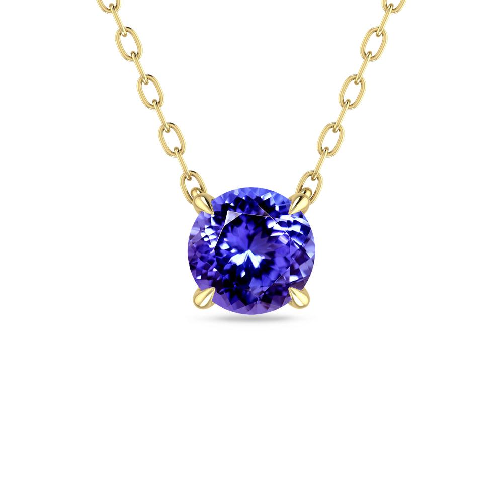 Yellow Gold - Tanzanite