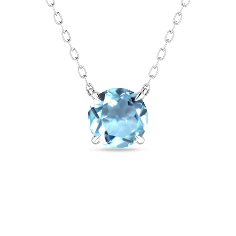 White Gold - Aquamarine