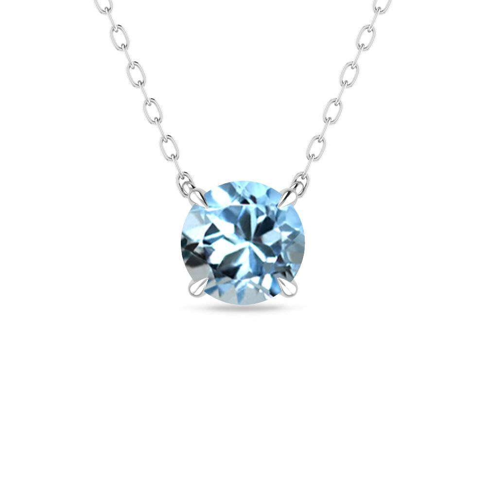 White Gold - Aquamarine