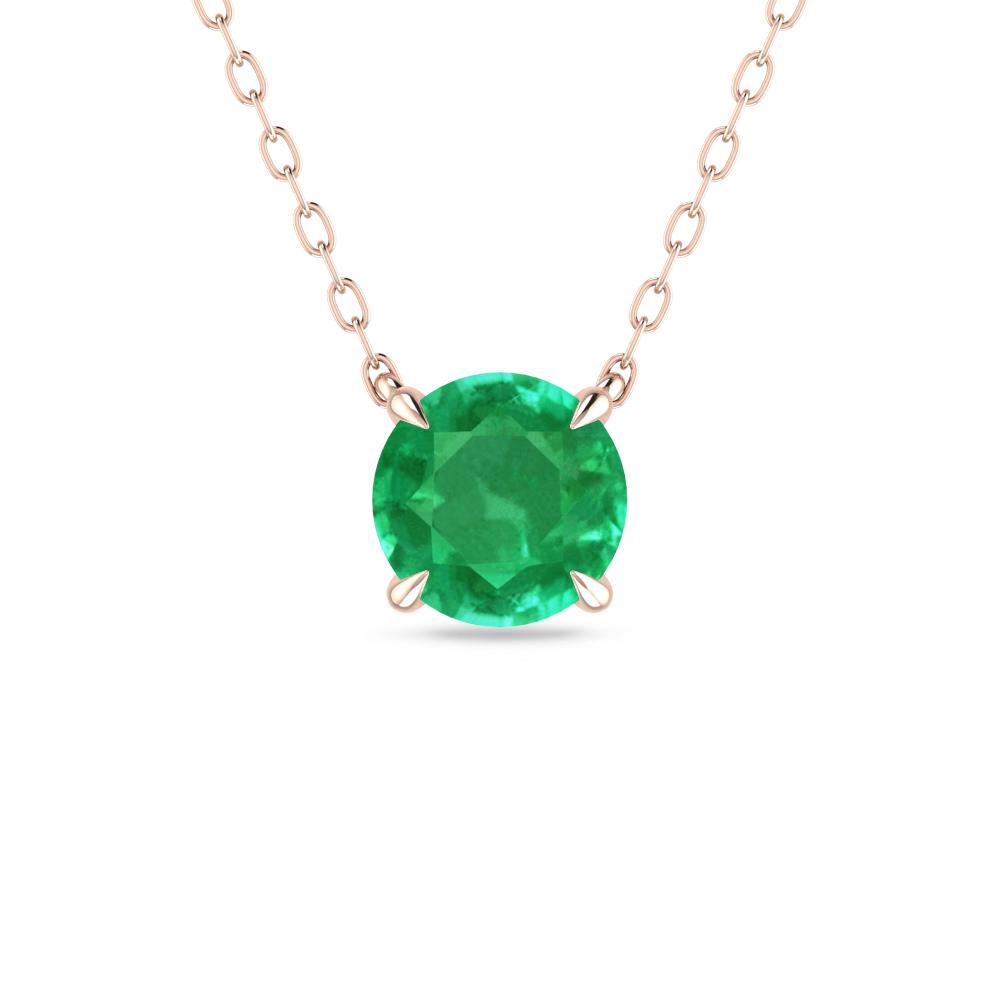 Rose Gold - Emerald