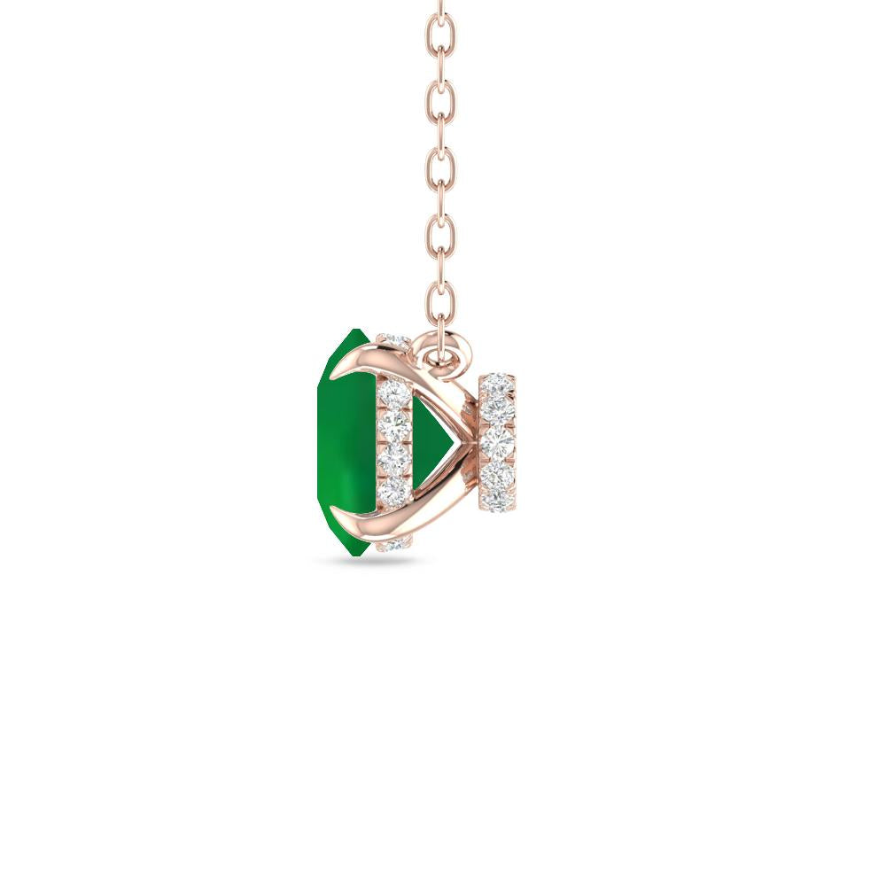 Rose Gold - Emerald