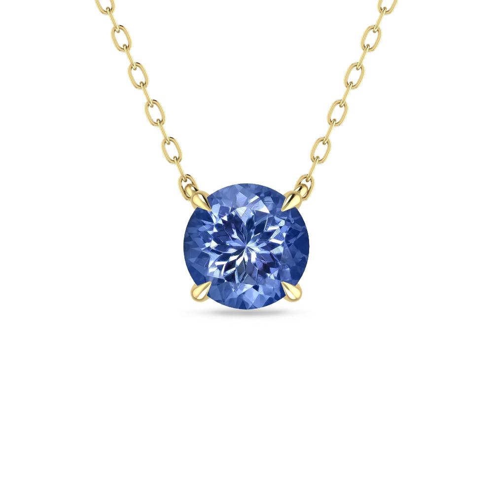 Yellow Gold - Tanzanite