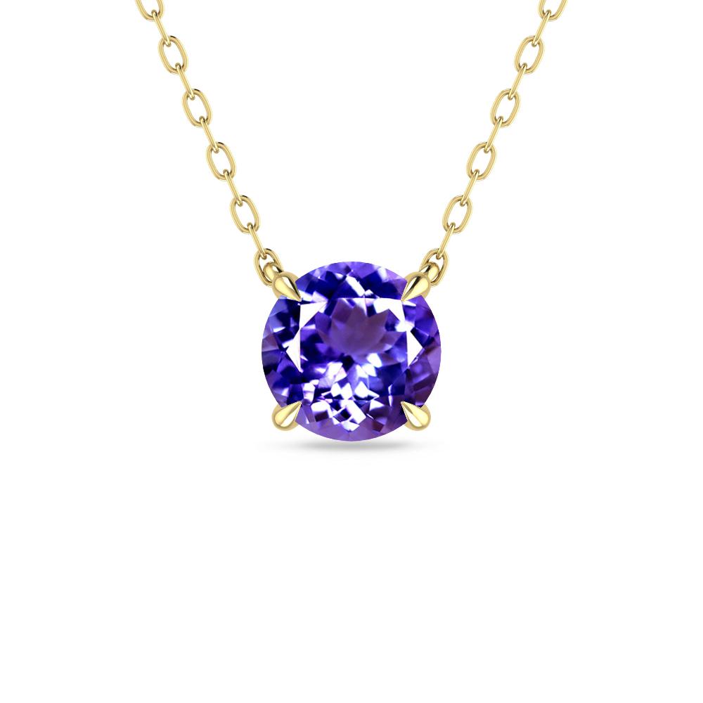 Yellow Gold - Tanzanite