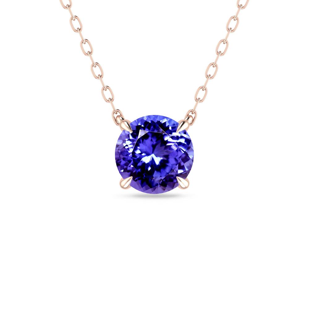 Rose Gold - Tanzanite