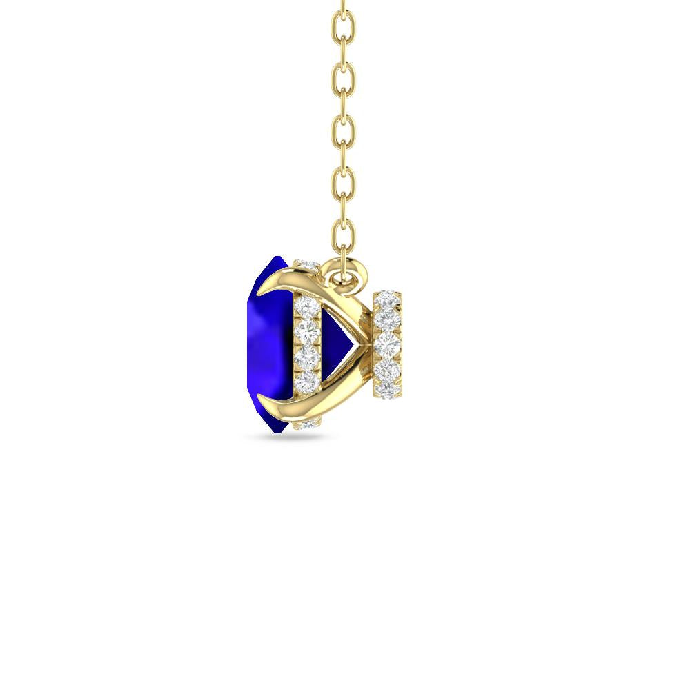 Yellow Gold - Tanzanite