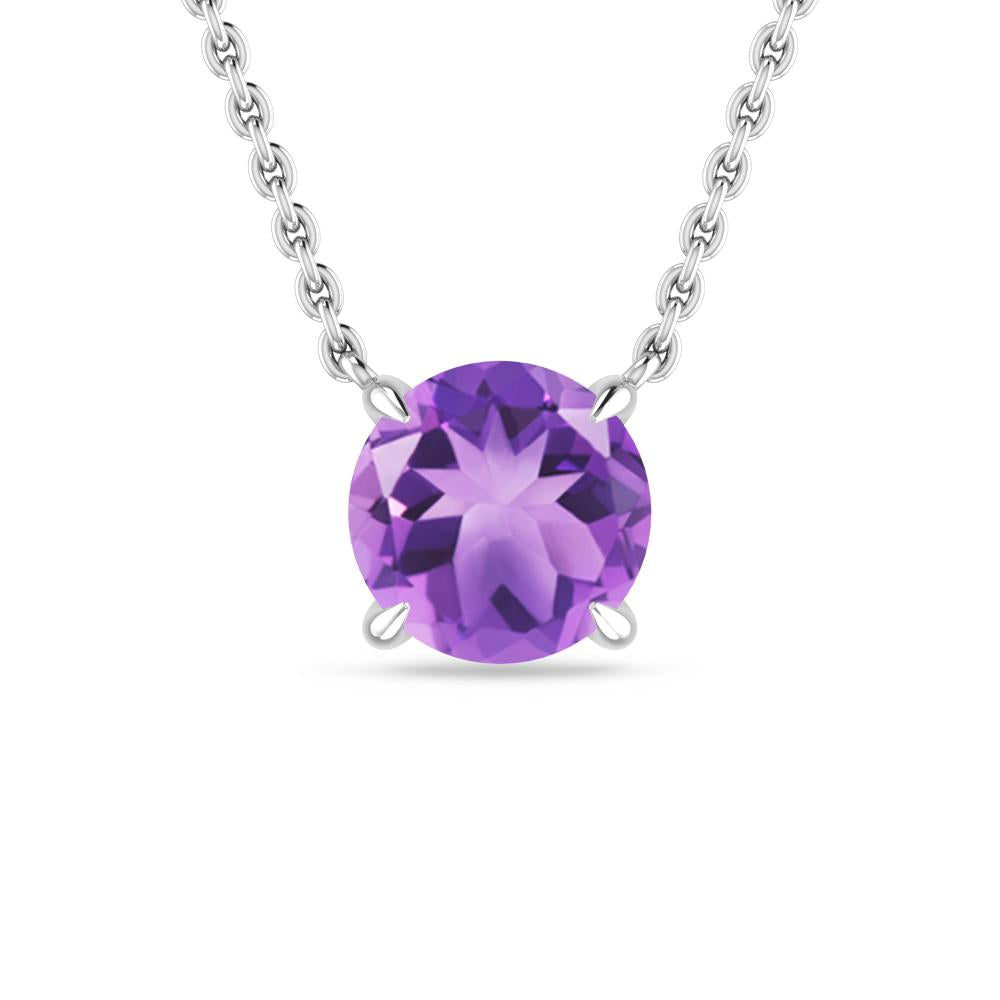 White Gold - Amethyst