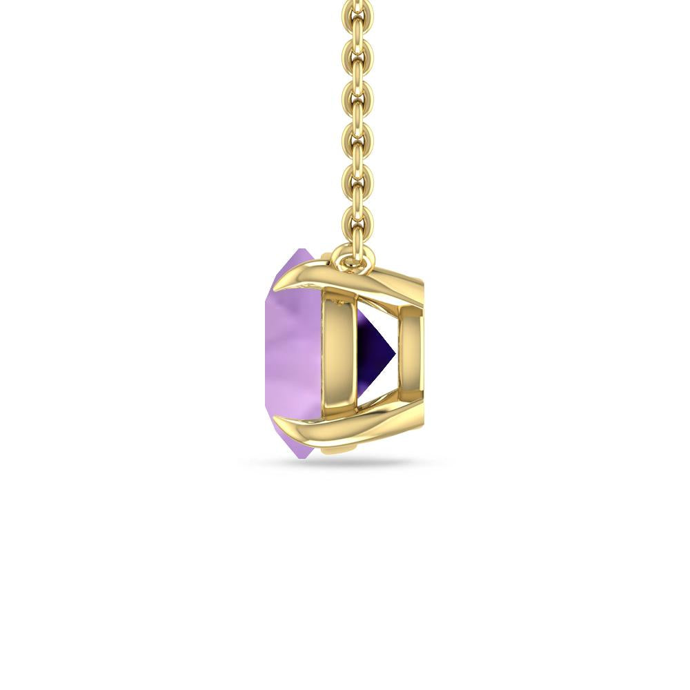 Yellow Gold - Amethyst