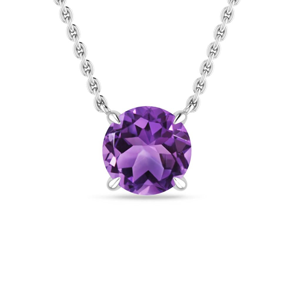 White Gold - Amethyst