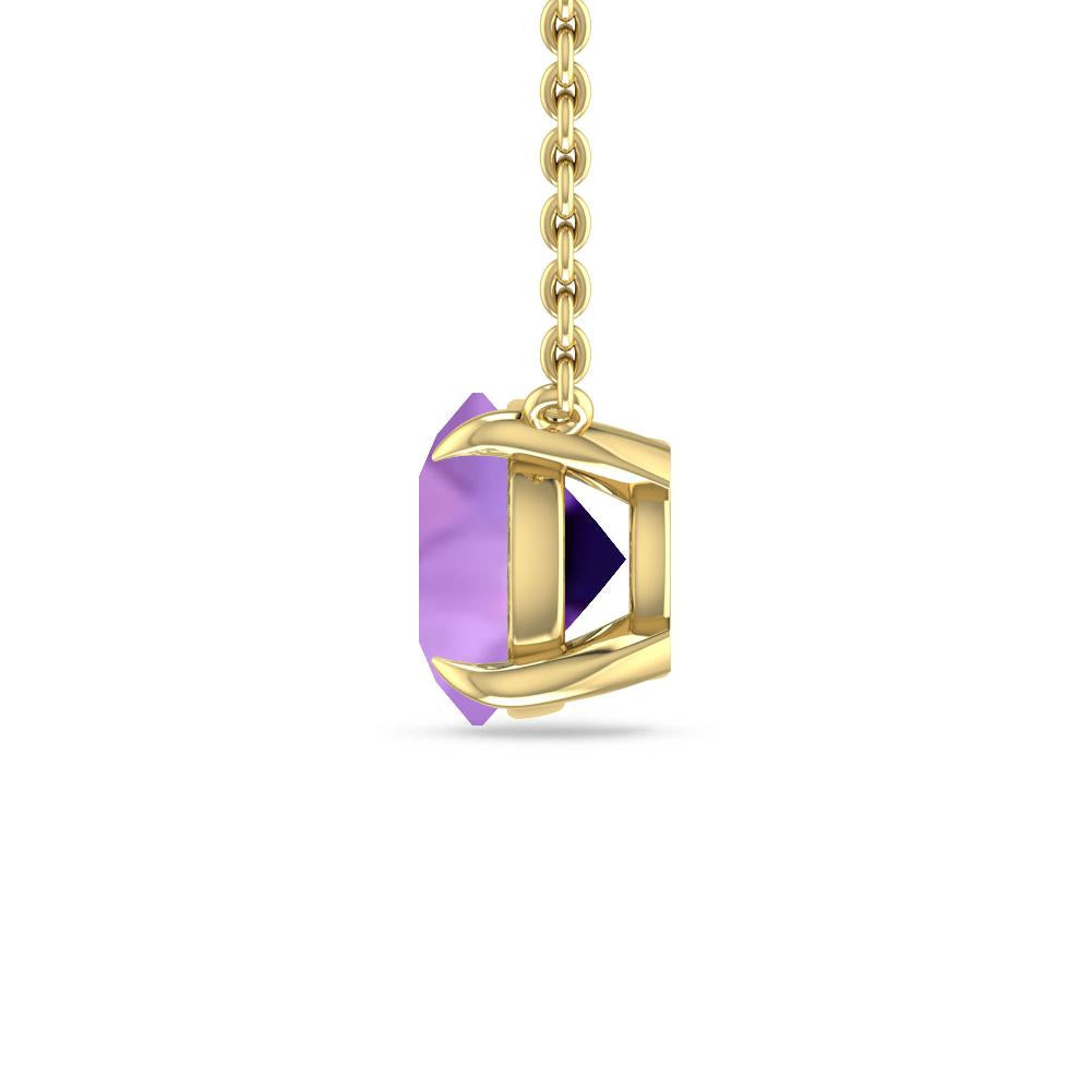 Yellow Gold - Amethyst